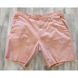 American Rag Men's‎ Shorts Coral Pink 36 Waist Cotton Spandex blend